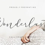 Wonderlust Font Poster 1