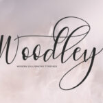 Woodley Font Poster 1