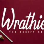 Wrathie Font Poster 1