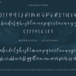 Wyldling Script Font Poster 10