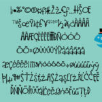 Yellow Submarine Font Poster 4