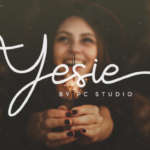 Yesie Script Font Poster 1