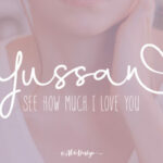 Yussan Script Font Poster 1