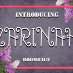 Zarinah Font Poster 1