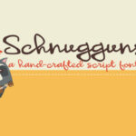 ZP Schnugguns Font Poster 1