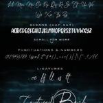 83 Script Font Poster 6