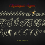 Ababil Script Font Poster 4