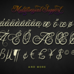 Ababil Script Full Font Poster 5