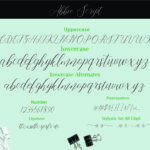 Abbie Font Poster 4