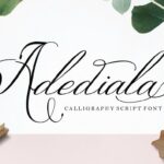 Adediala Font Poster 1