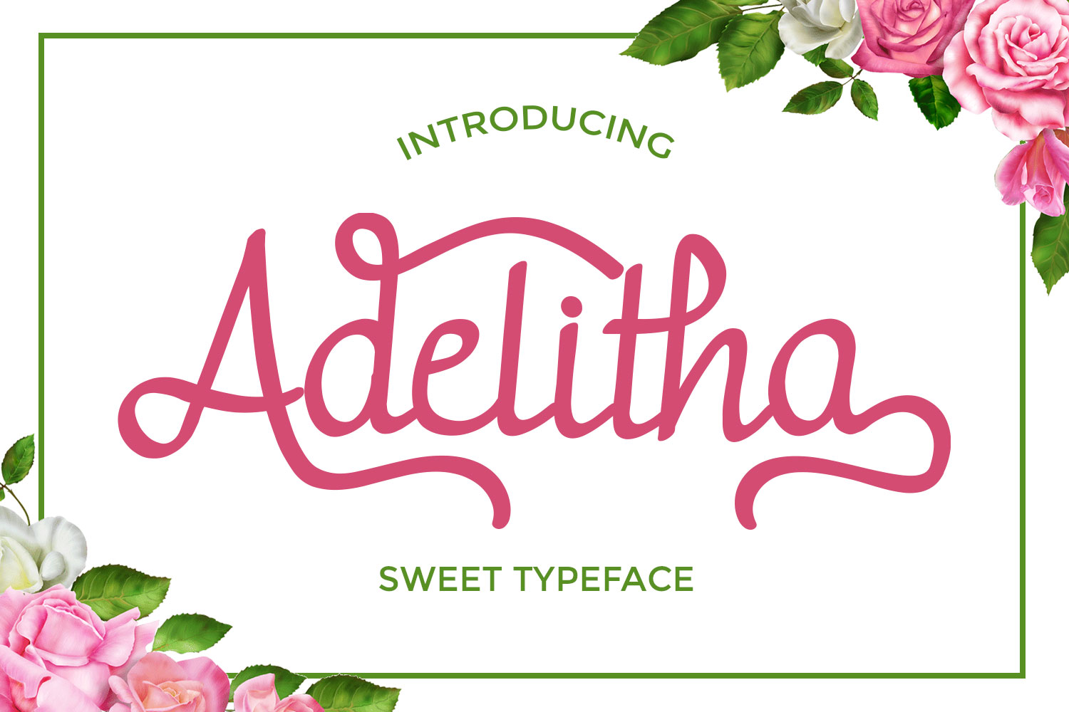 Adelitha Font Poster 1