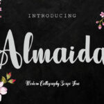 Almaida Font Poster 1