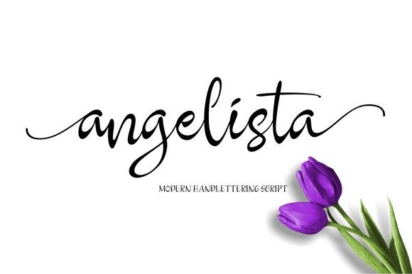 Angelista Font Poster 1