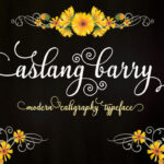 Aslang Barry Font Poster 1