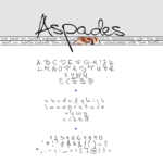 Aspades Font Poster 1