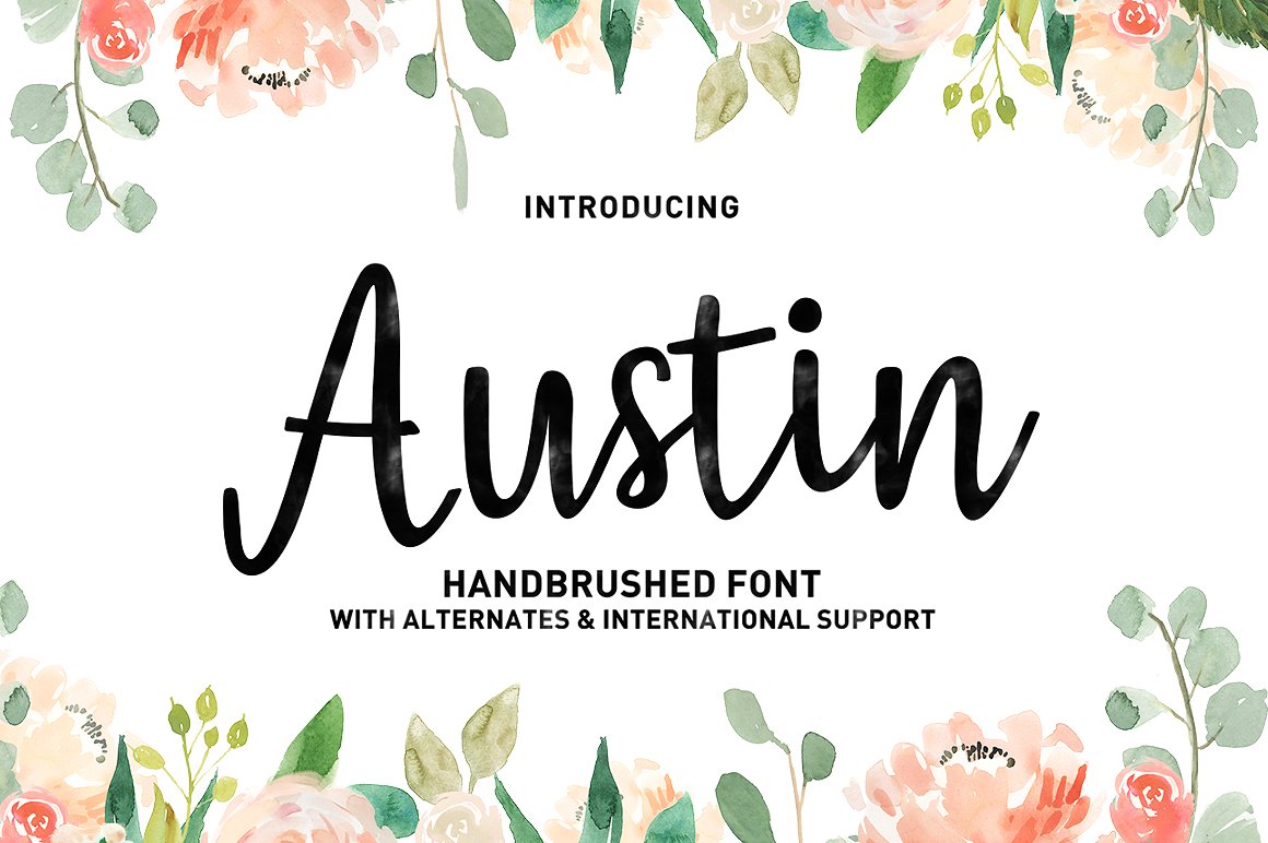 Austin Font Poster 1