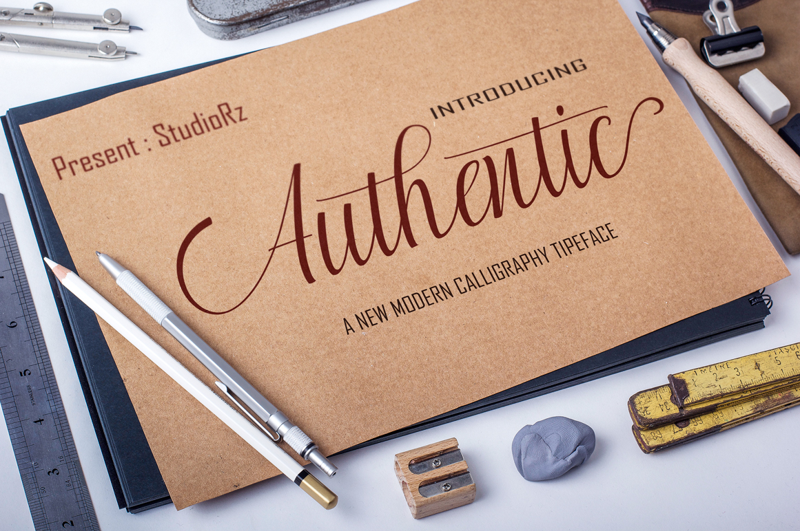 Authentic Font