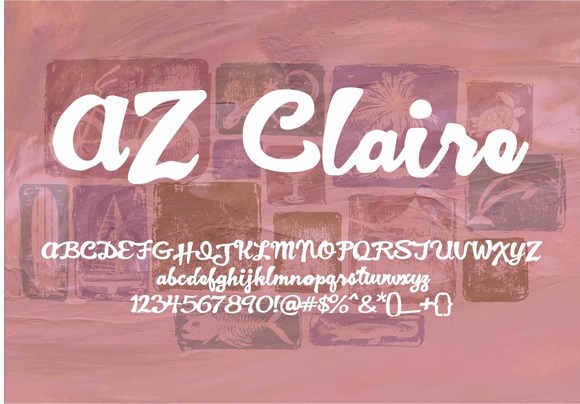 AZ Claire Font