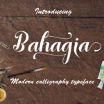 Bahagia! Font Poster 1