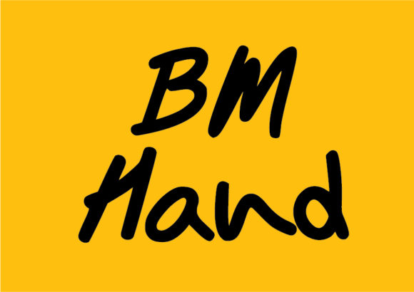 Bams Hand Font