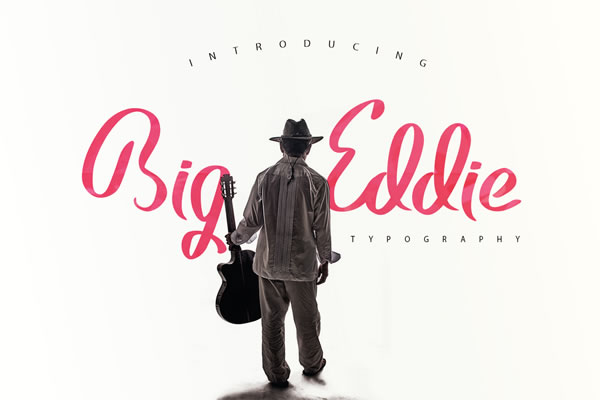 Big Eddie Font Poster 1