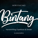 Bintang Font Poster 1