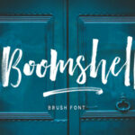 Boomshell Font Poster 1