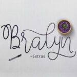 Bralyn Font Poster 1