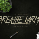 Breathe Karma Font Poster 1