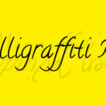 Calligraffiti Pro Font Poster 1