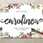 Carolinea Font Poster 1