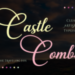 Castle Combe Font Poster 1