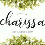 Charissa Font Poster 1