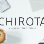 Chirota Font Poster 1