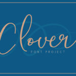 Clover Font Poster 1