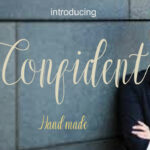 Confident Font Poster 1