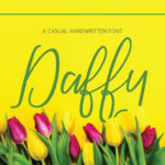 Daffy Font Poster 1