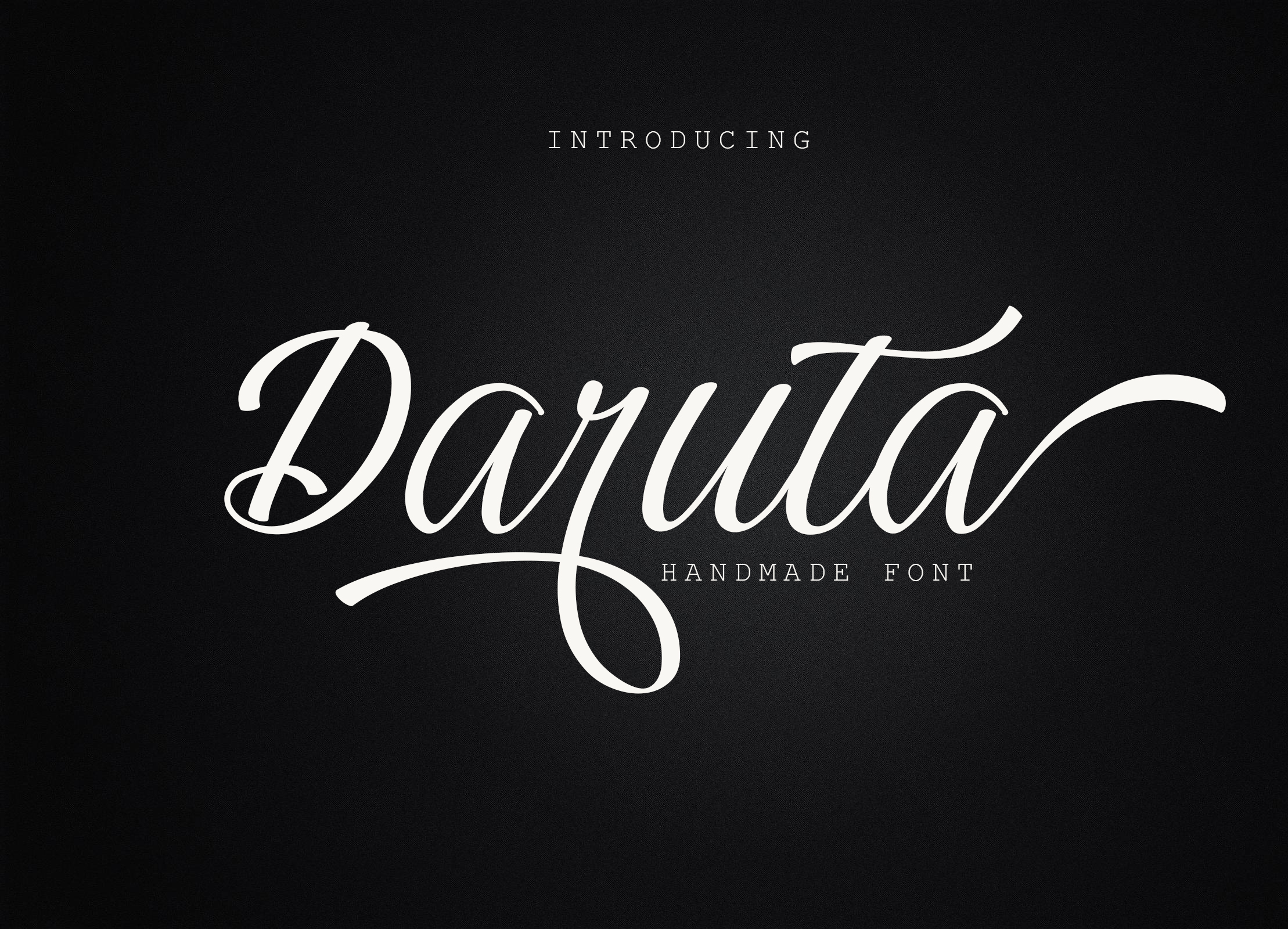 Daruta Font Poster 1