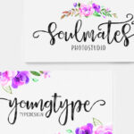 Delaney Script Font Poster 3