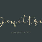 Demittri Font Poster 1