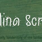 Dolina Script Font Poster 1