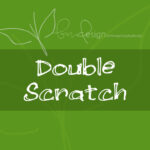 Double Scratch Font Poster 1