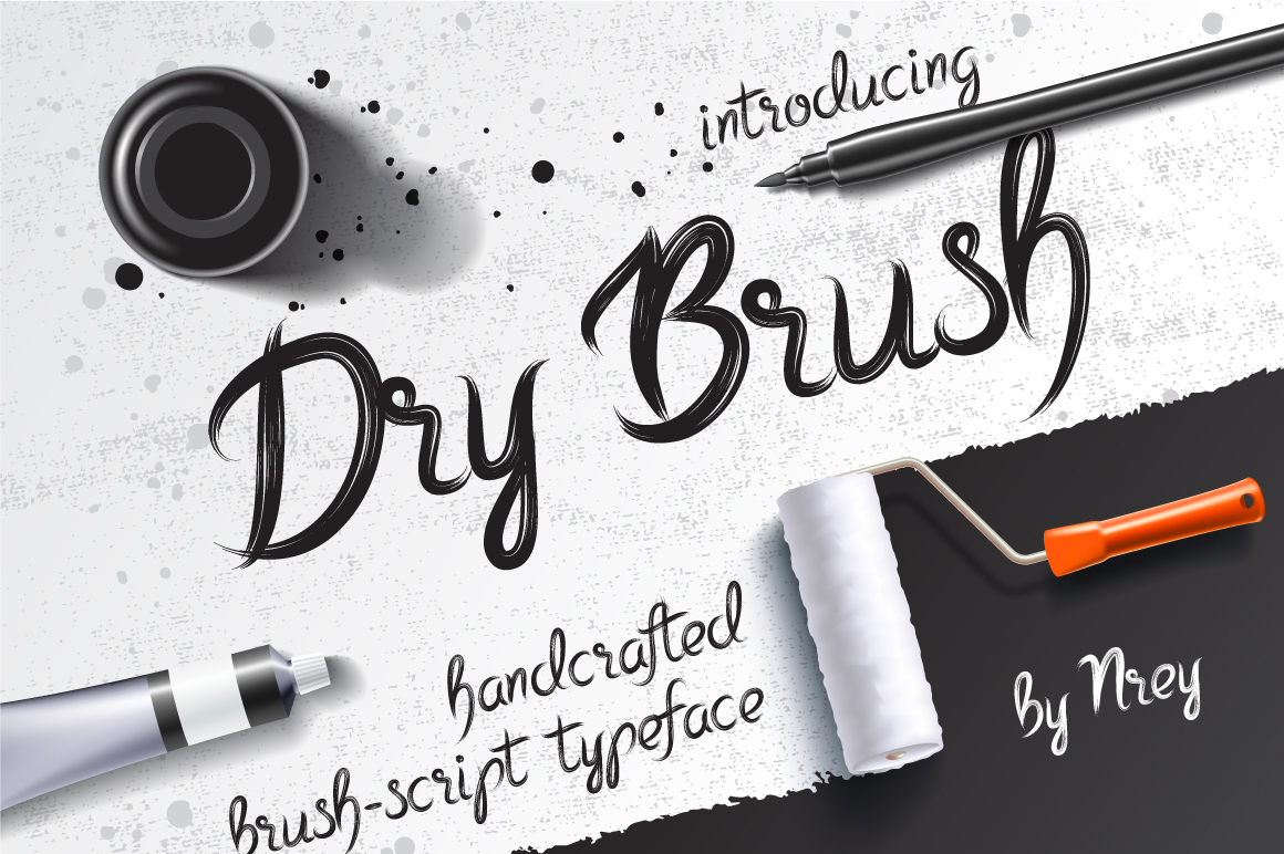 Dry Brush Font