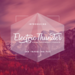 Electric Thunder Font Poster 2