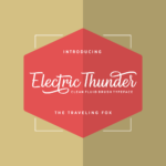 Electric Thunder Font Poster 7