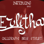 Erlitha Font Poster 1