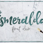 Esmeralda Font Poster 1