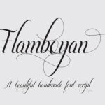 Flamboyan Font Poster 1