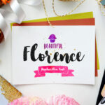 Florence Font Poster 1