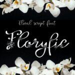 Floryfic Font Poster 2